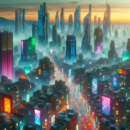 Песий город киберпанк: Введение в мир будущего