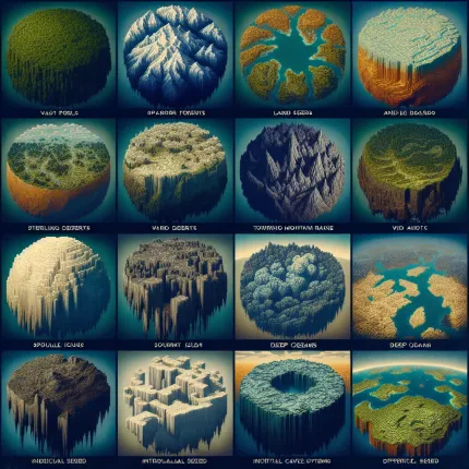 Сиды для Minecraft 1.12.2: Путеводитель по лучшим мирам