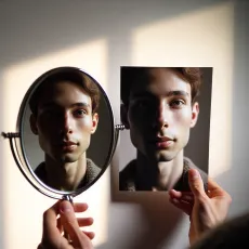 Лицо в зеркале и на фото: Почему мы видим себя по-разному?