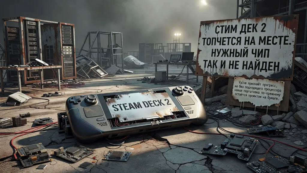 Steam Deck 2 топчется на месте. Нужный чип так и не найден