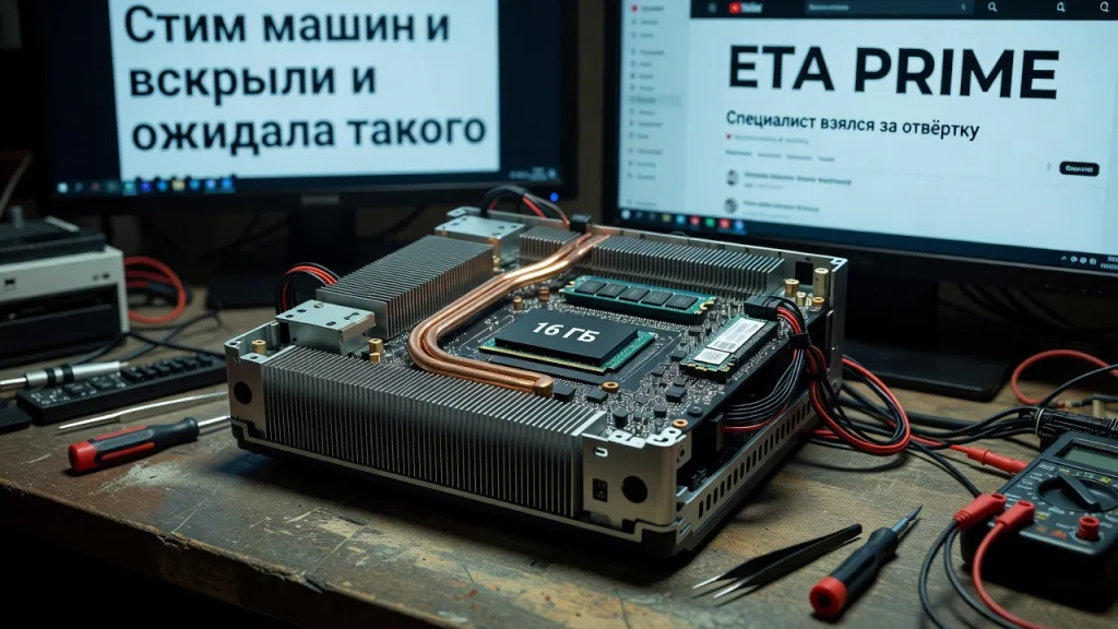 Steam Machine вскрыли и прокачали. Valve не ожидала такого