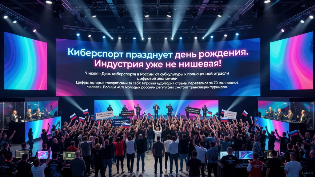 Киберспорт празднует день рождения. Индустрия уже не нишевая!