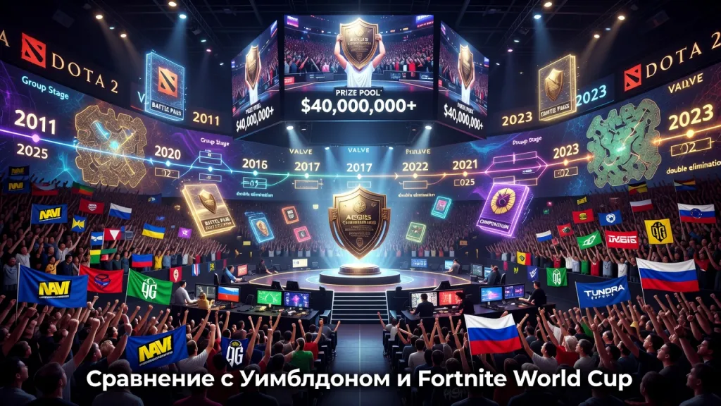 The International по Dota 2: формат, история и значение турнира
