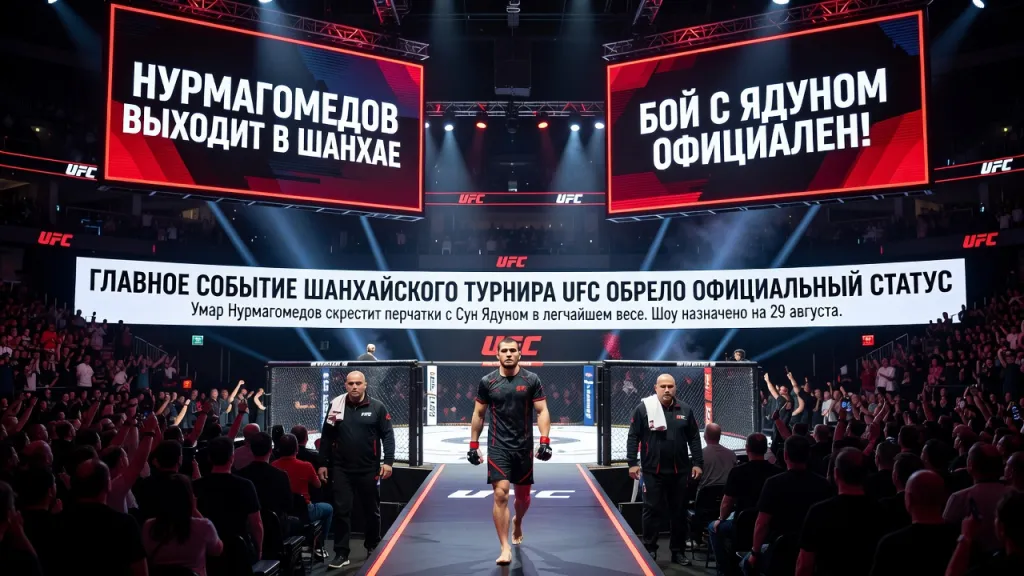 Нурмагомедов выходит в Шанхае. Бой с Ядуном официален!